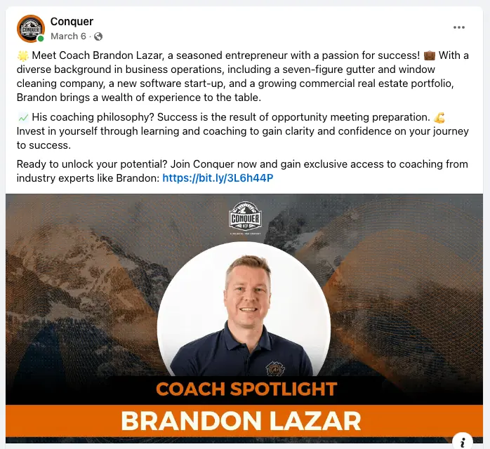 Coach Spotlight Coach Spotlight